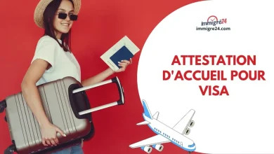 Attestation d'accueil pour visa 2024