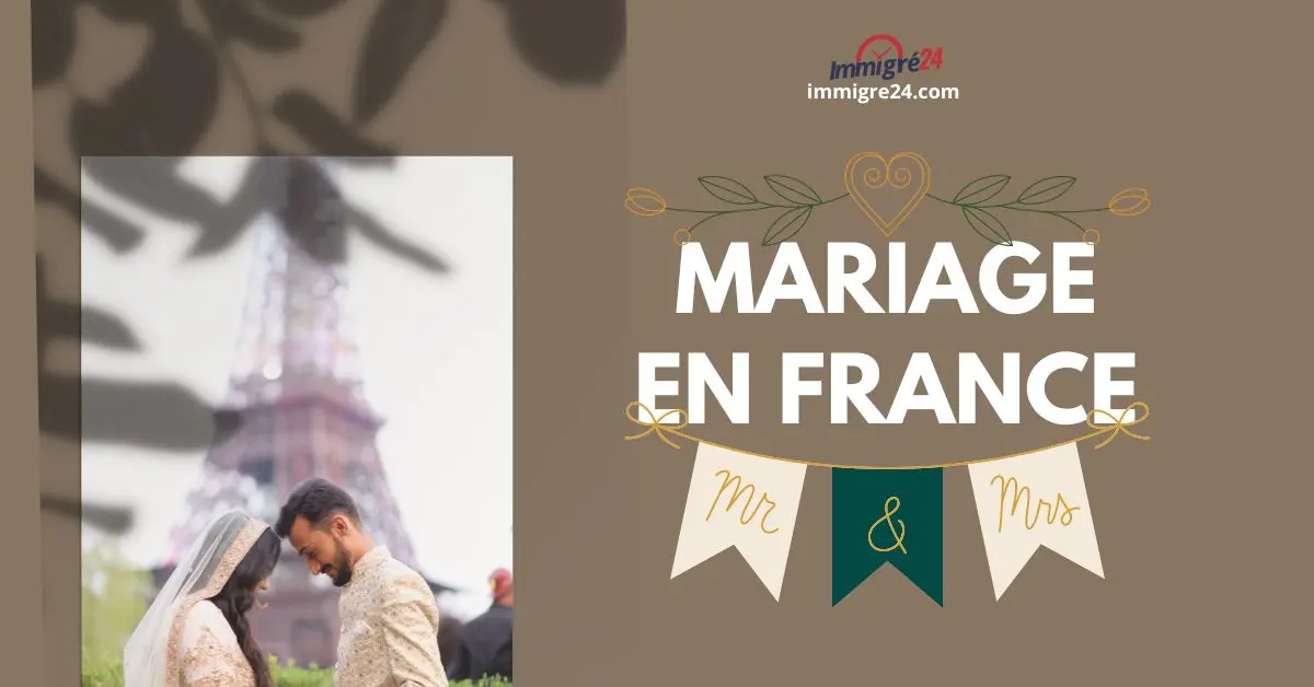 Mariage en France 2024